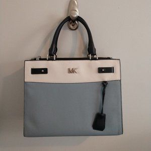 Michael Kors Blue Satchel Handbag